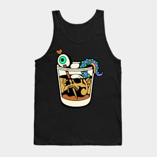 Drink skull octopus Tank Top